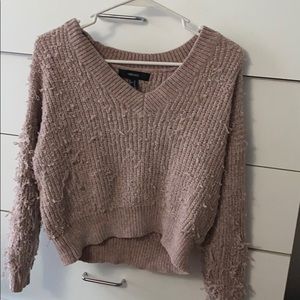 Distressed sweater